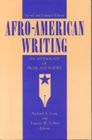 Afro-American writing: An anthology of prose and poetry 0271003766 Book Cover