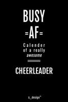 Calendar 2020 for Cheerleaders / Cheerleader: Weekly Planner / Diary / Journal for the whole year. Space for Notes, Journal Writing, Event Planning, Quotes and Memories 1713379783 Book Cover