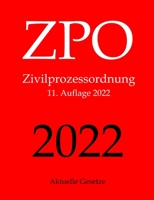 Zpo, Zivilprozessordnung, Aktuelle Gesetze 1717422306 Book Cover