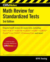 CliffsNotes Math Review for Standardized Tests 3rd Edition 0544631021 Book Cover
