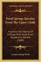 Fossil Sponge Spicules From the Upper Chalk Found in the Interior of a Single Flint-stone From Horstead in Norfolk 1436851319 Book Cover