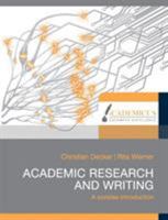 Academic Research and Writing 3981558618 Book Cover
