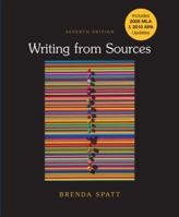 Writing from Sources with 2009 MLA and 2010 APA Updates 0312543867 Book Cover