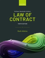 Koffman, Macdonald & Atkins' Law of Contract 0198860900 Book Cover