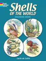 Shells of the World Coloring Book (Dover Coloring Books) 0486243680 Book Cover