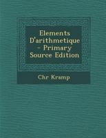 Elements d'Arithmetique 1022252895 Book Cover