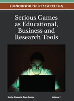 Handbook of Research on Serious Games as Educational, Business and Research Tools 1668425459 Book Cover