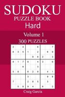 300 Hard Sudoku Puzzle Book 1987799356 Book Cover