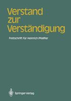 Verstand zur Verständigung 3540171215 Book Cover
