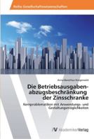 Die Betriebsausgaben Abzugsbeschrankung Der Zinsschranke 3639457013 Book Cover