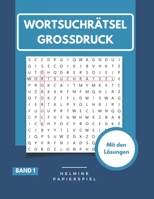 Wortsuchrätsel Großdruck: Rätselbuch große schrift für Rentner und Senioren null Book Cover