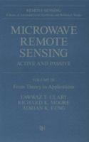 Microwave Remote Sensing: Active and Passive, from Theory to Applications (Artech House Remote Sensing Library) 0890061920 Book Cover