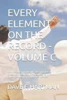EVERY ELEMENT ON THE RECORD - VOLUME C: Delaware's Other Criminal Codes: Drugs, Impaired and Dangerous Driving, Alcohol, Boating, Licensing, ... (DELAWARE CRIMINAL JUSTICE DEFENSE SERIES) B0HFCPKN2T Book Cover