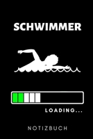 SCHWIMMER LOADING... NOTIZBUCH: A5 Notizbuch LINIERT Schwimmen Geschenke | Trainingsplan | Schwimmtraining | Triathlon | Training | Schwimmer Geschenkidee | Schwimm Buch | Sportler (German Edition) 1661026559 Book Cover