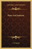 Plato And Judaism 1425315720 Book Cover