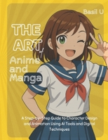 The Art of Anime and Manga: A Step-by-Step Guide to Character Design and Animation Using AI Tools and Digital Techniques B0F4NG2KP5 Book Cover