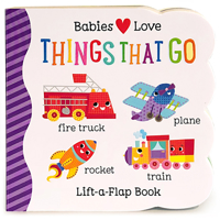 Things That Go Lift-a-Flap 1680520113 Book Cover