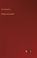 Carlyle Und Goethe 1141695383 Book Cover