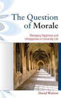 The Question of Morale 0335235603 Book Cover