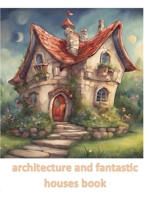 architecture and fantastic houses book: coloring book for adults in black lines, architecture and fantastic houses book (Spanish Edition) B0CSG9WF78 Book Cover
