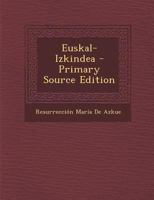 Euskal-Izkindea 1018096795 Book Cover
