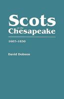 Scots on the Chesapeake, 1607 - 1830 0806313285 Book Cover