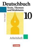 Deutschbuch: Arbeitsheft 10 Gymnasium Allgemeine Ausgabe 3464680665 Book Cover