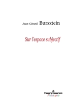 Sur l'espace subjectif 2705682392 Book Cover