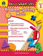 Daily Warm-Ups: Problem Solving Math Grade 1: Problem Solving Math Grade 1 1420635751 Book Cover