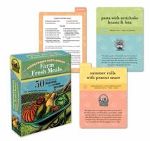 Moosewood Restaurant Farm Fresh Meals Deck: 50 Delicious Recipes for Every Season 0307460614 Book Cover