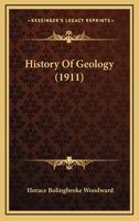 History of geology 1103421492 Book Cover