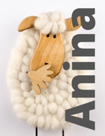 Anina: Checkered Notebook with Name for Girls and Women, XL 8.5x 11, 120 Pages, Paperback. 1654717673 Book Cover