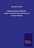 Johann Hinrich Wichern 3846027219 Book Cover