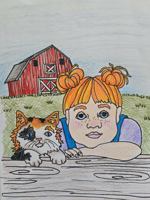 Tilli and Lulu Visit the Farm: Coloring Book B0GP7B4WZC Book Cover