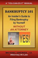 Bankruptcy 101 1935254308 Book Cover