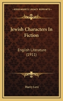 Jewish Characters in Fiction: English Literature 1021750751 Book Cover