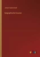 Epigraphische Excurse 3385119782 Book Cover