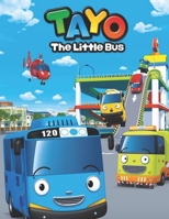 Tayo the little bus: nice coloring book for kids/15 images of Tayo/School/bus coloring book B09C24CBSH Book Cover