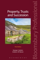 Property, Trusts and Succession: Third Edition 1526527448 Book Cover