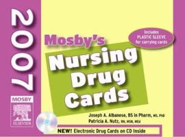 Mosby's 2007 Nursing Drug Cards 0323036554 Book Cover