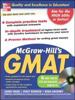McGraw-Hill's GMAT with CD-Rom (McGraw-Hill's GMAT) 0071456848 Book Cover