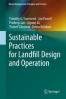 Sustainable Practices for Landfill Design and Operation 1493926616 Book Cover