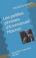 Les petites phrases d'Emmanuel Macron: Ce qu'il dit, ce qu'on lui fait dire B09RMBWVMK Book Cover