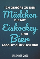 Kalender 2020: Eishockey Mädchen Bier A5 Kalender Planer für ein erfolgreiches Jahr - 110 Seiten (German Edition) 1672864550 Book Cover