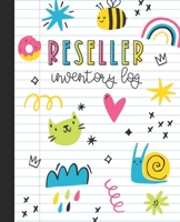 Reseller Inventory Log: Product Listing Notebook For Online Clothing Sellers, Doodles 1692331876 Book Cover