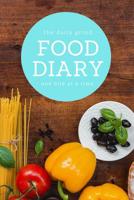 The Daily Grind Food Diary One Bite at a Time: Track Multiple Meals, Calories, Water Intake, Workouts and More 1079835385 Book Cover