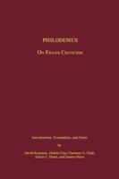 Philodemus: On Frank Criticism 1589832922 Book Cover