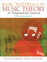 Basic Materials In Music Theory: A Programed Course 0130993336 Book Cover