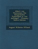 Albert Von Thurneisen 3743652161 Book Cover