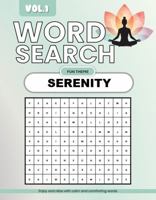 Word Search Book Fun Themes For All Ages: Serenity themed words to spark happiness and joy! B0GTTP8GGG Book Cover